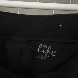 Black skirt with shorts attached (skort)